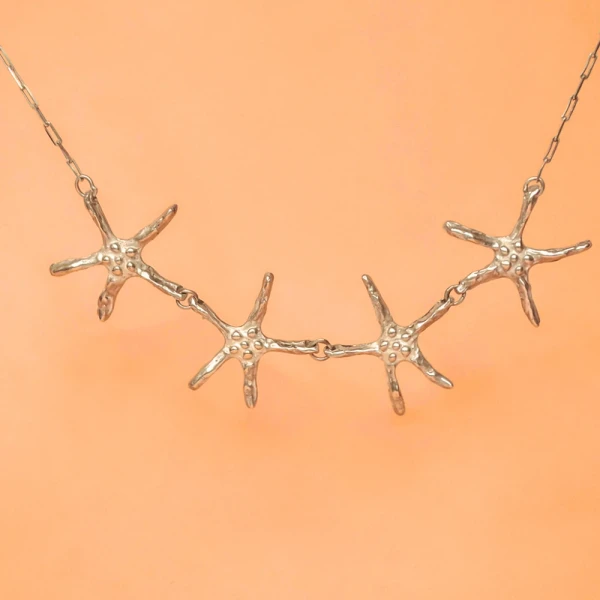 Collar estrellas - Oro