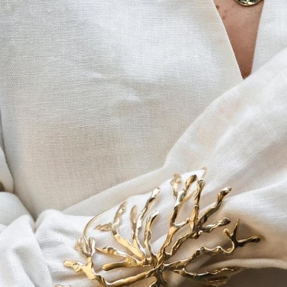 Brazaleta Coralito - Color Oro