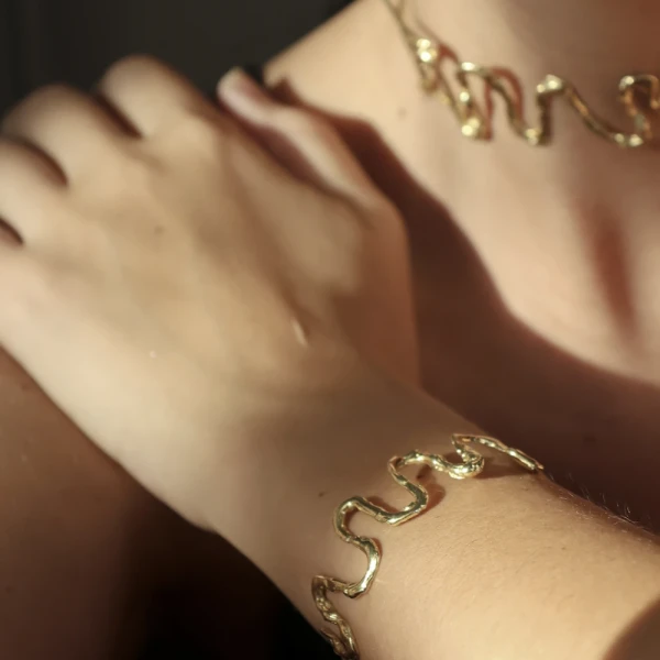 Pulsera Caminos - Oro