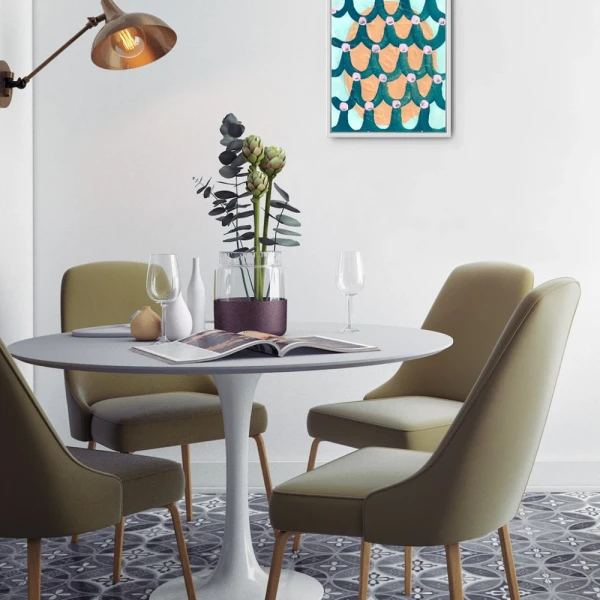 Original Sole Rolleri 6 - Marco chato de 3 cm con bajadita blanco liso