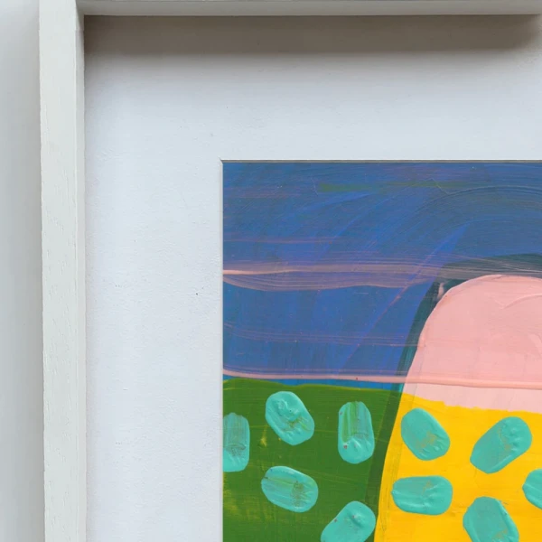 Original Sole Rolleri 10 - Marco box blanco mas paspartu blanco