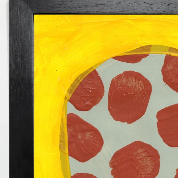 Original Sole Rolleri 12 - Marco chato de 3 cm negro liso