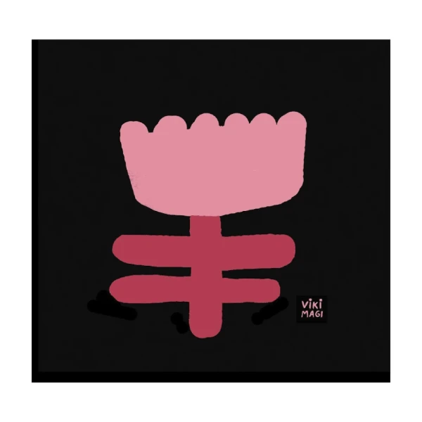 Amiga - Varilla tipo box negro mas paspartu negro / 21 x 30