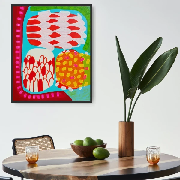 Sole Rolleri 018 - Varilla tipo box en marupa natural mas fondo off white