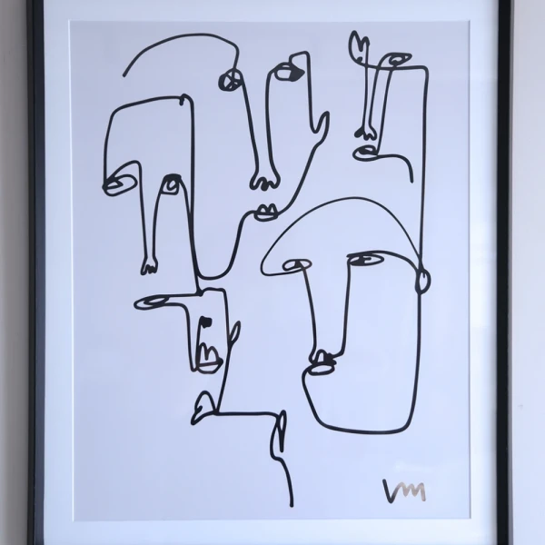 Caras Blanco y Negro