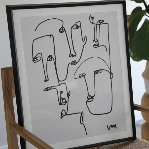 Caras Blanco y Negro