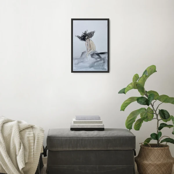 Mujer 1 - Chata 20 x 20 dorado