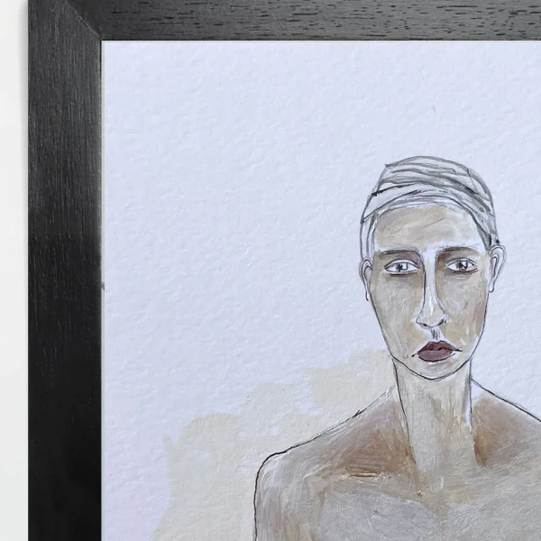 Mujer 3 - Chata de 3 cm negro liso