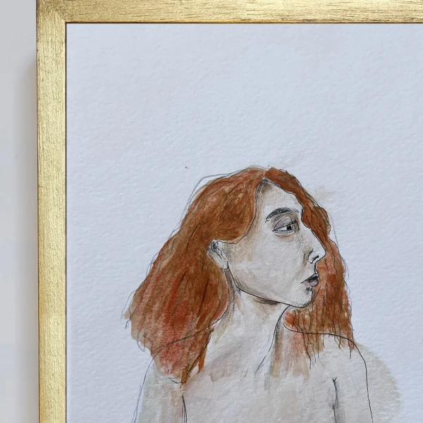 Mujer 4 - Chata 20 x 20 dorado