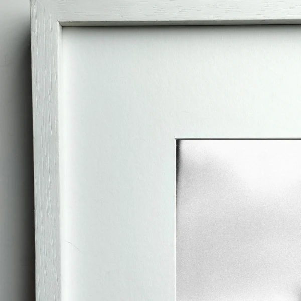 Us - 90 x 60 / Marco en L recto blanco