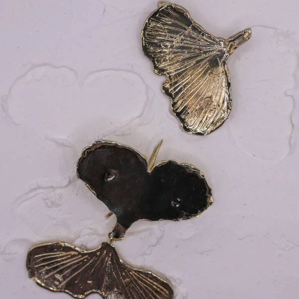 Aros Ginko - Color Oro