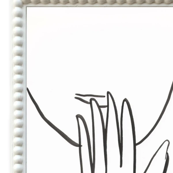 Oh - Marco con pelotitas blanco