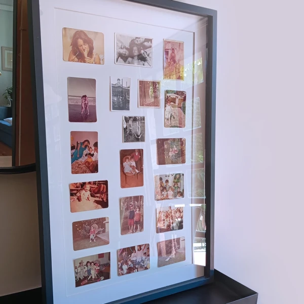 Marco Collage de Fotos - 50x70 / Blanco