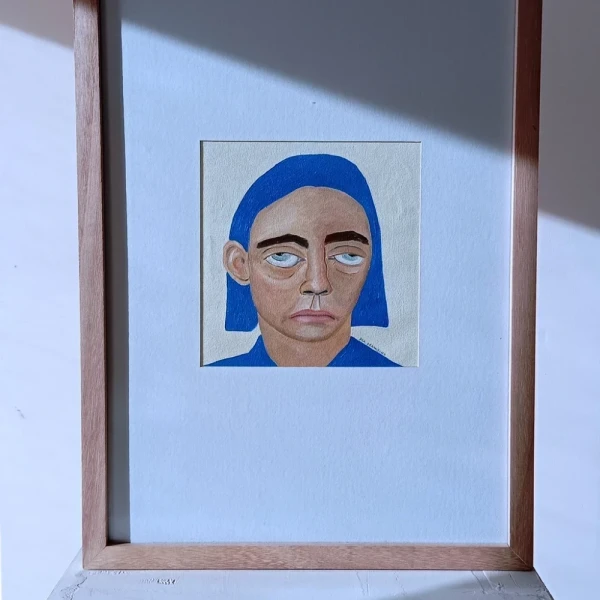 Caras azul - 3