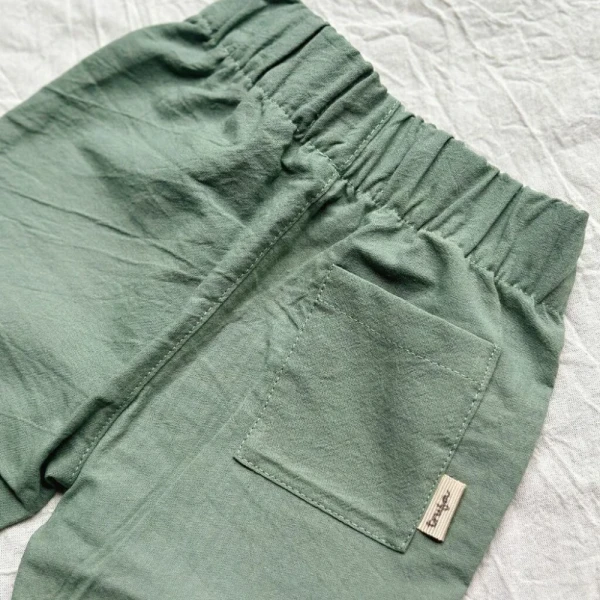 PANTALÓN PEREZOSO VERDE SECO