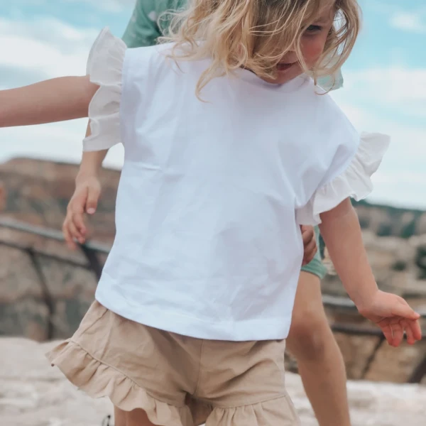 REMERA BELLOTA BLANCA