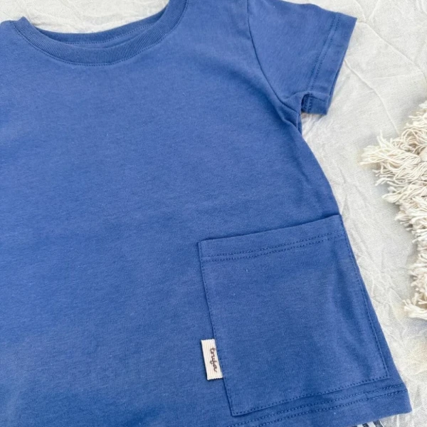 REMERA CIERVO AZUL