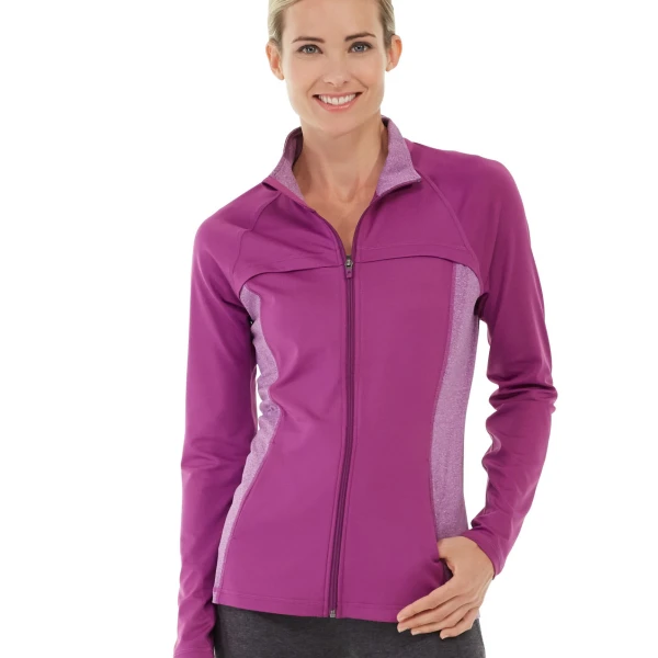 Inez Full Zip Jacket Size XL Color Purple