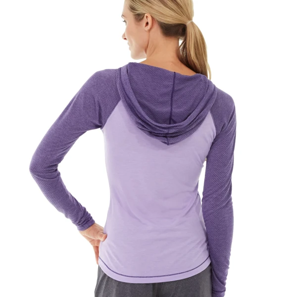 Ariel Roll Sleeve Sweatshirt Size S Color Purple
