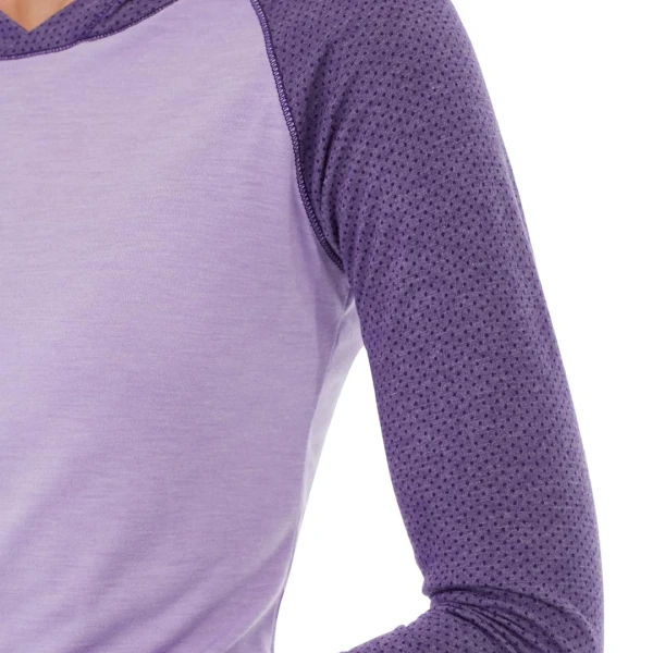 Ariel Roll Sleeve Sweatshirt Size M Color Purple