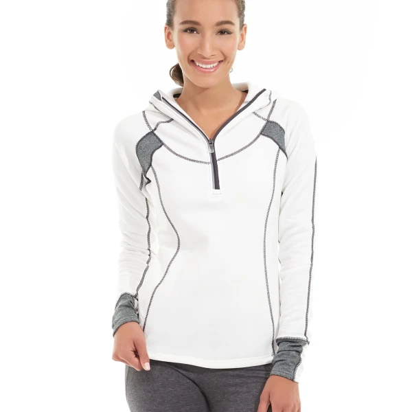 Cassia Funnel Sweatshirt Size L Color White