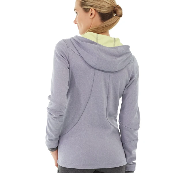 Phoebe Zipper Sweatshirt Size L Color White