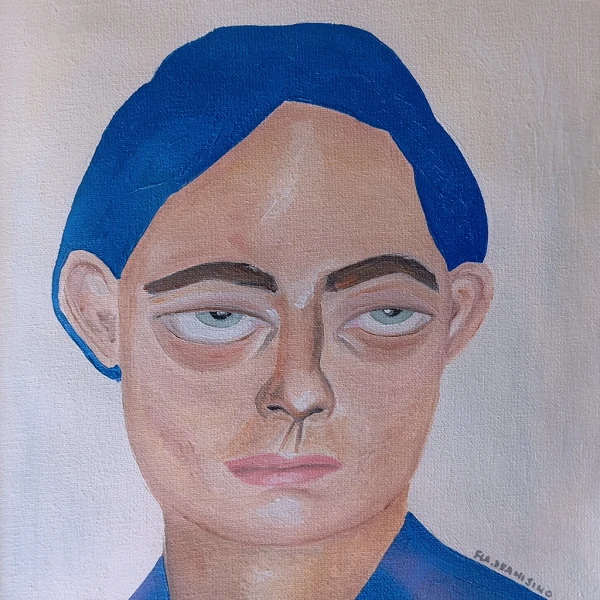 Caras azul