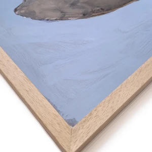 Lobo Marino II - Chaata de 2cm kiri cera 54x74 cm