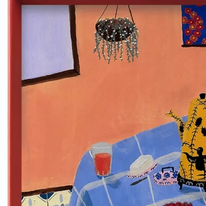 Festiva - Tamaï¿½o de ob 30 x 42 / Marcos Varilla piramidal mini rojo lata