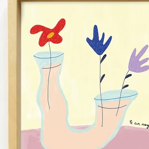 Ritual - 21 x 30 / Marco box marupa natural