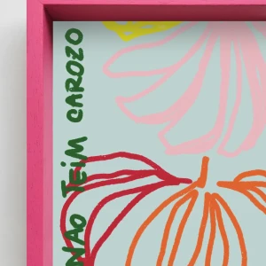 Banana non tein carozo - 30 X 42 / Marco chata 5 rosa barbie liso