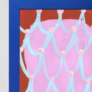 Orginal Sole Rolleri 5 - Marco chato de 3 cm azul ultramarine