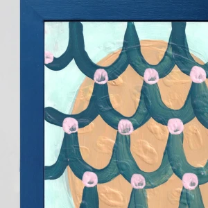 Original Sole Rolleri 6 - Marco chato de 3 cm azul ultramarine