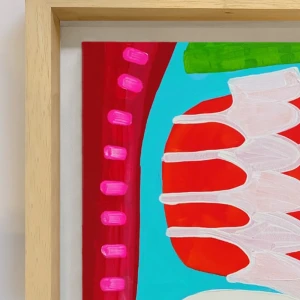 Sole Rolleri 018 - Varilla tipo box en marupa natural mas fondo off white