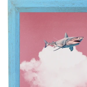 Tiburon - Chanfle de 3 cm celeste vintage