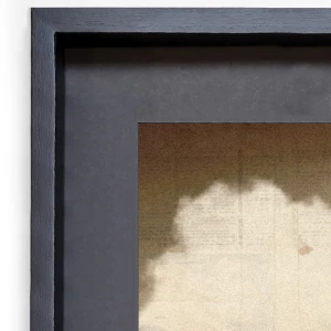 Octopus - Marco tipo box negro mas passepartout negro