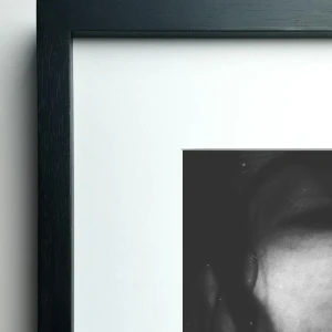 Cristal - 150 x 100 / Varilla en L recta negro liso