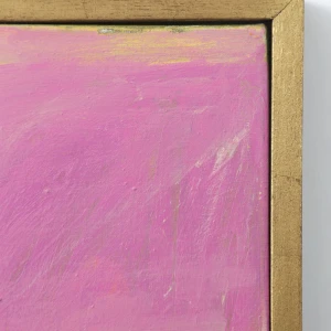 Limon rosa - Marco tipo box dorado vintage