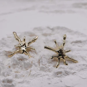 Aros Flor de los vientos - Oro