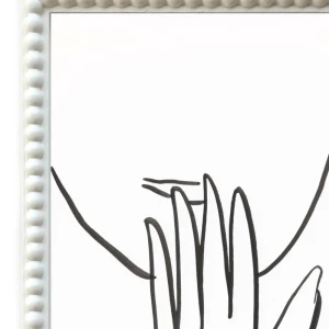 Oh - Marco con pelotitas blanco