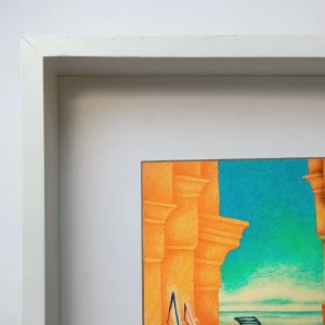 Daniel Prandi I - Marco tipo box con passepartout blanco