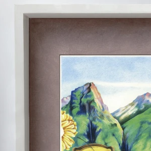 Daniel Prandi VI - Marco tipo box invertida blanca con passepartout