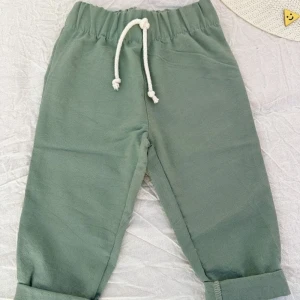 PANTALÓN PEREZOSO VERDE SECO