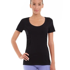 Juliana Short-Sleeve Tee Size XL Color Black