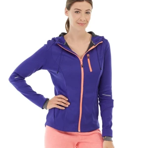 Daphne Full-Zip Hoodie Size S Color Purple